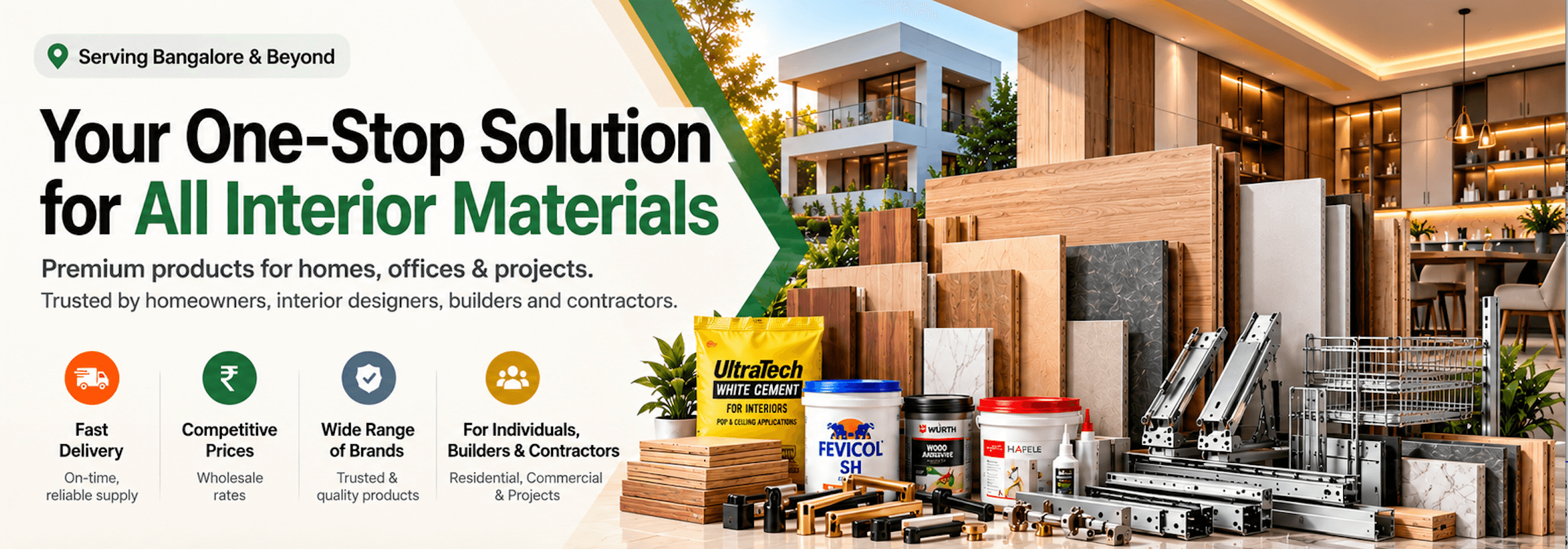 LAUTAS interior materials