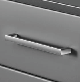 Hettich Pull Handle 160mm (Brushed Nickel)