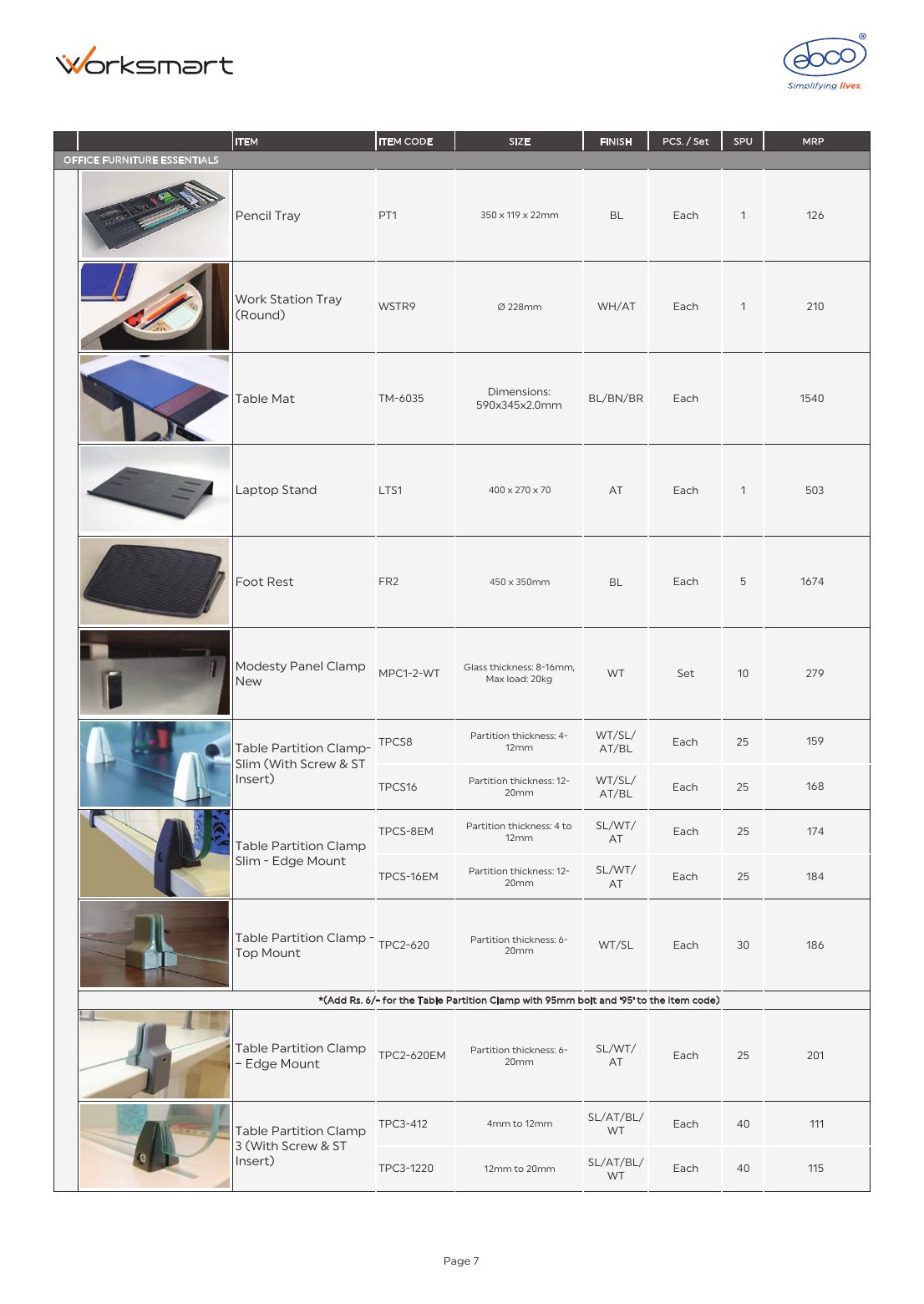 Ebco Worksmart Laptop Stand