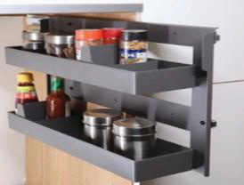 Side Pullout Organiser-2Tier