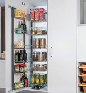 Kitchen Pantry Unit 600mm-Mechanism- Soft Close