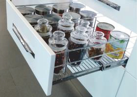Right Angle Partition Kitchen