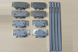 Bottom tracks with Decorative Covers for 25mm Shutter)