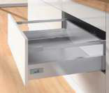 Hettich Finish : Silver — Rear panel Connector 144 mm, R -Silver 1