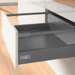 Hettich Finish : Anthracite — Rear panel Connector 176 mm, L -Anthracite 1