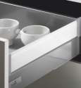 Hettich InnoTech DesignSide — Grey, Float Glass+Adapters 520 mm 1