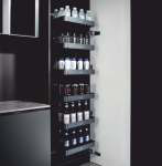 Hettich Larder 6 Tier (Order frame and basket for making complete set) — Larder 6 Tier 600 Frame 1 (W x D x H) - 532 x 500 x 1828 mm
