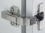 Hettich Intermat 9936 Hinge W90 - TH42 14-28 mm thick doors; face angle 90°, Opening angle 95° — Blind corner (W 90°)
