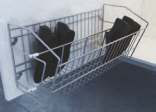 Hettich Cargo wall shoe rack (M) 1 ( W X D X H ) - 500 x 210 x 238 mm (KA runner & clamps to be ordered separately)