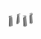 Hettich InnoTech TopSide — Universal Adapter Topside H144 Grey 1