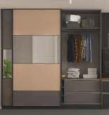 Hettich Max. Door Dimensions: Height 2600 mm & Width 550-1500 mm — TL L 3 Door 18-30 mm Aluminium runner kit 1
