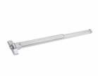 Hettich 1 Steel Silver Painted, Fire Rated HPN 3000 Vertical: 2 Point locking, touch bar steel silver painted, fire rated