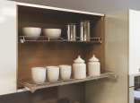 Hettich Pull Out Shelf - Wall unit — W 536 mm x D 250 mm x H 41 Cab.600 mm 1