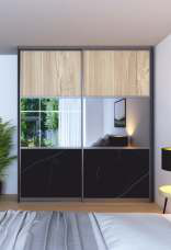 Hettich Vertical door frame cum Handle R type 3500mm SA 1