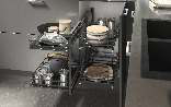 Hettich Orta (Magic Corner) - Universal — Orta frame DW450 LH/RH anthracite 1