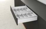 Hettich Internal Organizers — OrgaTray 630 for 450 mm depth Anthracite 1