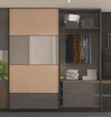 Hettich Max. Door Dimensions: Height 2600 mm & Width 550-1500 mm — TL L 2 Door Right 18-30 mm Aluminium runner kit 1
