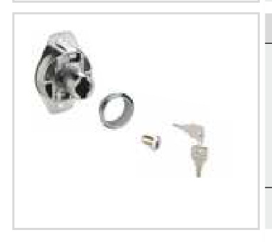Hettich 2 Door Sliding Lock Set Z23 Dia 18 mm 1